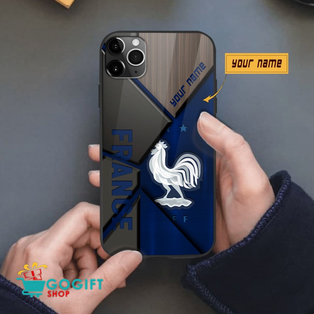 France National Soccer Team All Over Print Phone Case - Image 2