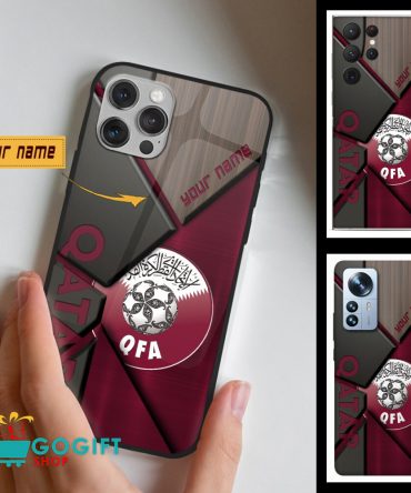 Qatar National Soccer Team All Over Print Phone Case