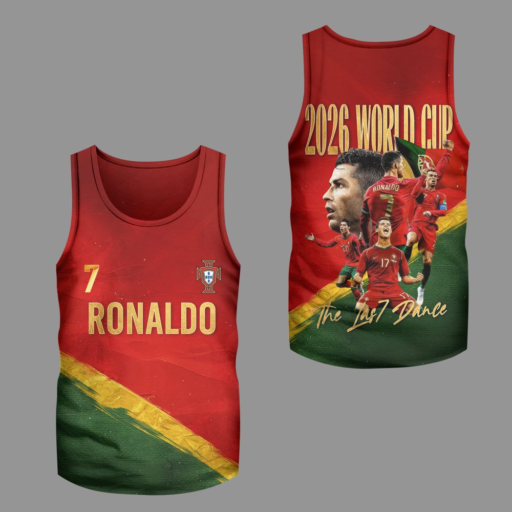 Cristiano Ronaldo , Premium Wc26 The Last Dance 3D Shirt - Image 3