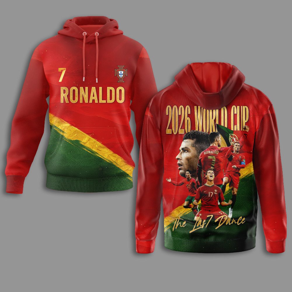 Cristiano Ronaldo , Premium Wc26 The Last Dance 3D Shirt - Image 4