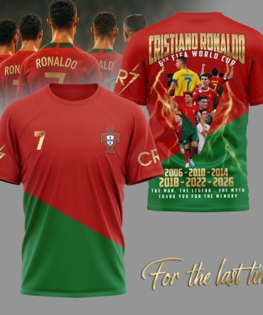 Cristiano Ronaldo , Premium Wc26 3D Shirt