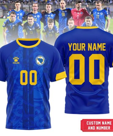 Bosnia &Amp; Herzegovina , Premium Wc26 3D T-Shirt