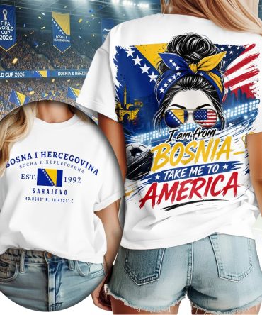 Bosnia &Amp; Herzegovina , Premium Wc26 Women T-Shirt