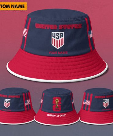 United States Fifa World Cup 2026 Bucket Hat Custom Name Gifts For Fan - Limited Edition