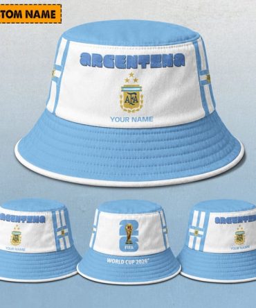 Argentina Fifa World Cup 2026 Bucket Hat Custom Name Gifts For Fan - Limited Edition