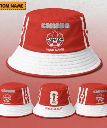 Canada Fifa World Cup 2026 Bucket Hat Custom Name Gifts For Fan - Limited Edition