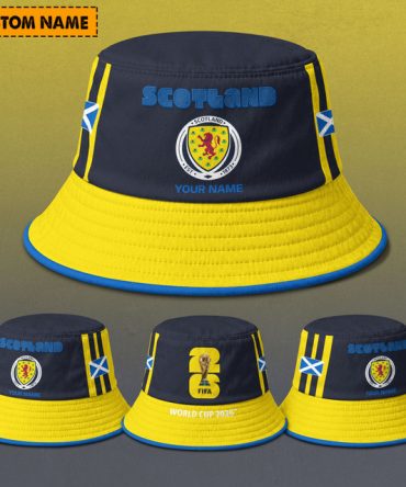 Scotland Fifa World Cup 2026 Bucket Hat Custom Name Gifts For Fan - Limited Edition