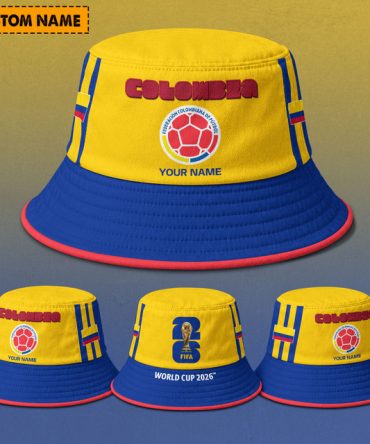 Colombia Fifa World Cup 2026 Bucket Hat Custom Name Gifts For Fan - Limited Edition