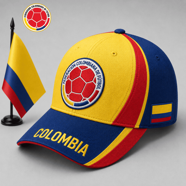 Colombia Fifa World Cup 2026 Classic Cap Custom Name Gifts For Fan - Limited Edition