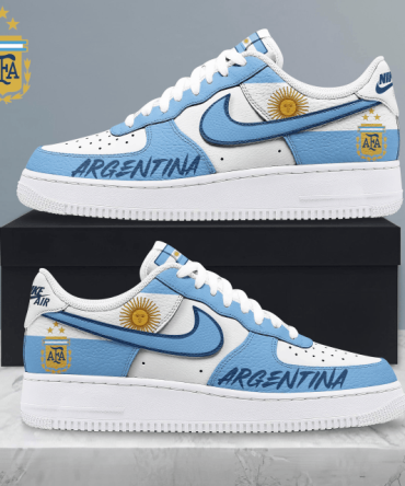 Argentina Fifa World Cup 2026 Premium Af1 Shoes Custom Name Gifts For Fan - Limited Edition