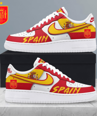Spain Fifa World Cup 2026 Premium Af1 Shoes Custom Name Gifts For Fan - Limited Edition
