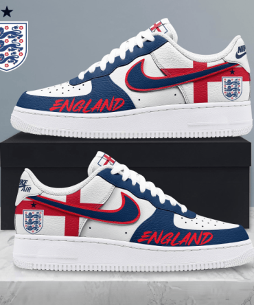 England Fifa World Cup 2026 Premium Af1 Shoes Custom Name Gifts For Fan - Limited Edition
