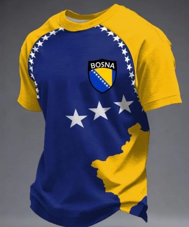 Bosna Soccer World Cup Fifa 2026 Shirt Bosna Soccer Clothing Gift For Football Fans