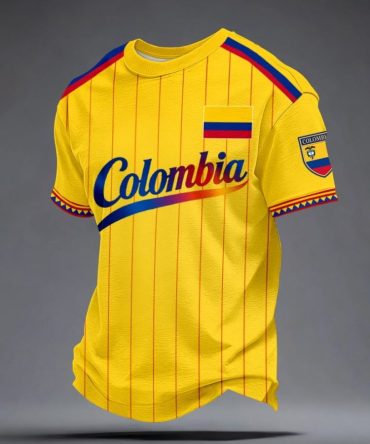 Colombia Soccer World Cup Fifa 2026 Shirt Colombia Clothes Football Themed Gifts For Men