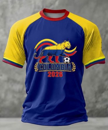 Colombia Soccer World Cup Fifa 2026 Shirt Puma Colombia Apparel Gift For Him