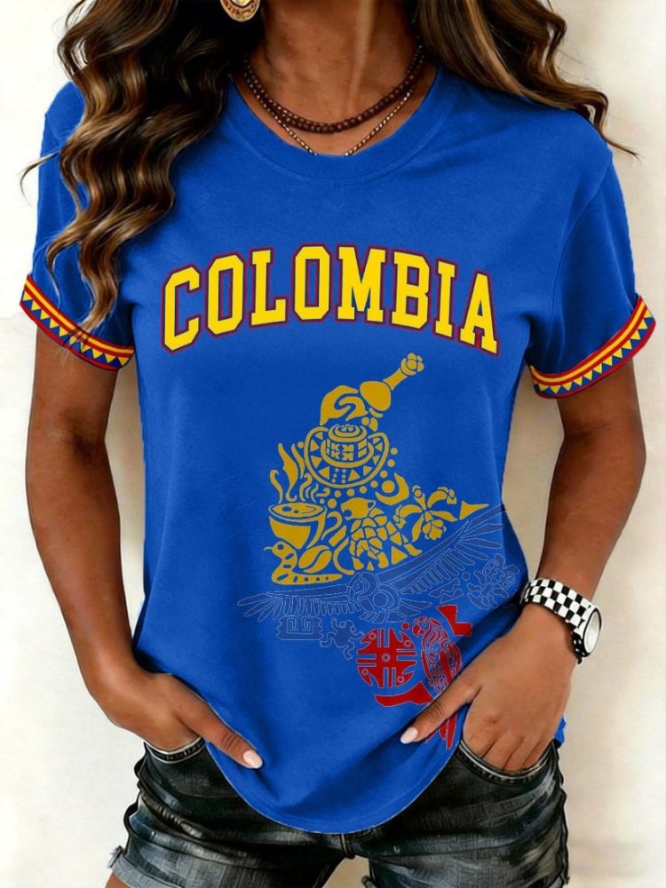 Colombia Soccer World Cup Fifa 2026 Shirt Women'S Colombia Merch Presents For Football Lover