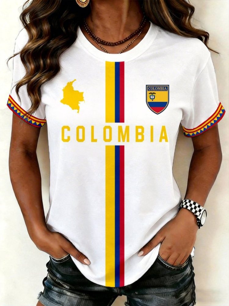 Colombia Soccer World Cup Fifa 2026 T-Shirt Colombia Merch Gift For Soccer Lovers