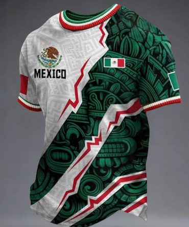 Mexico Soccer World Cup Fifa 2026 Shirt Mexico Soccer Clothes Sport Fans Apparel