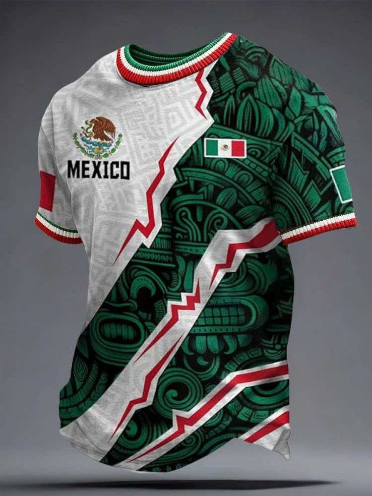 Mexico Soccer World Cup Fifa 2026 Shirt Mexico Soccer Clothes Sport Fans Apparel