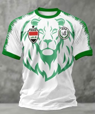 Iraq Soccer World Cup Fifa 2026 Shirt Lion Iraq Soccer Clothing Gift For Men