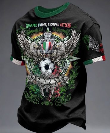 Mexico Soccer World Cup Fifa 2026 Shirt Egeal Mexico Soccer Clothes Football Fans Outfit