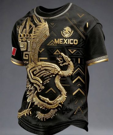 Mexico Soccer World Cup Fifa 2026 Shirt Dragon Mexico Soccer Clothes Sport Fans Outfit