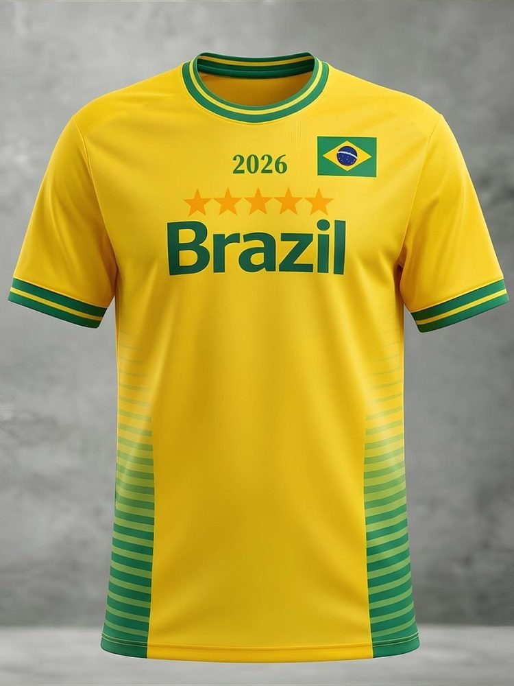 Brazil Fifa World Cup 2026 Shirt Brazil World Cup Games Apparel Gifts For Soccer Lovers