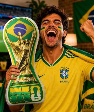 Brazil Fifa World Cup 2026 Custom Shape Pillow Gifts For Fan - Limited Edition