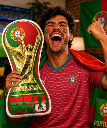 Portugal Fifa World Cup 2026 Custom Shape Pillow Gifts For Fan - Limited Edition