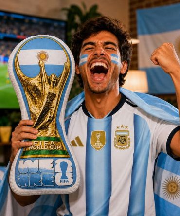 Argentina Fifa World Cup 2026 Custom Shape Pillow Gifts For Fan - Limited Edition