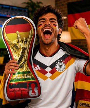 Germany Fifa World Cup 2026 Custom Shape Pillow Gifts For Fan - Limited Edition