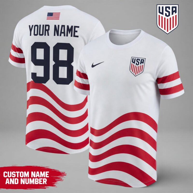 Usa , Premium Wc26 National Team Inspired Custom 3D Shirt - Image 2
