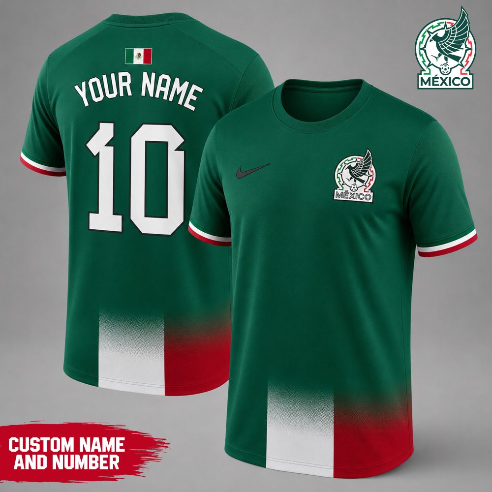 Mexico , Premium Wc26 National Team Inspired Custom 3D Shirt