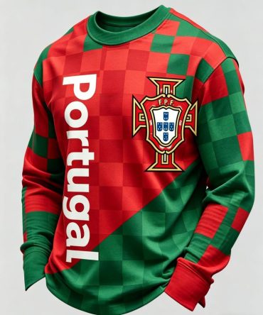 Portugal Fifa World Cup 2026 Long Sleeve Shirt/T-Shirt/Hoodie Portugal World Cup Games Outfits Idea