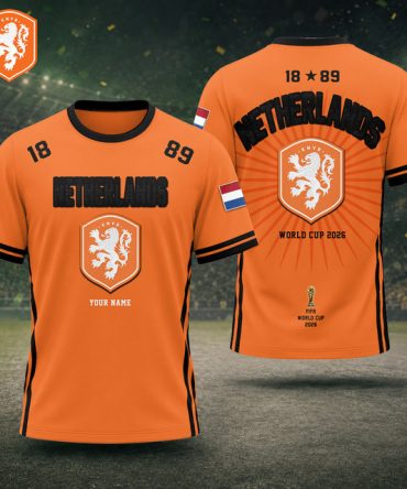 Netherlands Fifa World Cup 2026 T Shirt Custom Any Name Gifts For Fan - Limited Edition