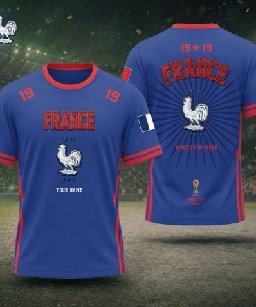 France Fifa World Cup 2026 T Shirt Custom Any Name Gifts For Fan - Limited Edition