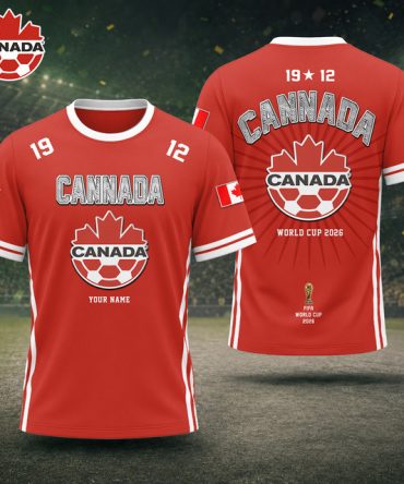 Canada Fifa World Cup 2026 T Shirt Custom Any Name Gifts For Fan - Limited Edition