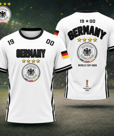 Germany Fifa World Cup 2026 T Shirt Custom Any Name Gifts For Fan - Limited Edition