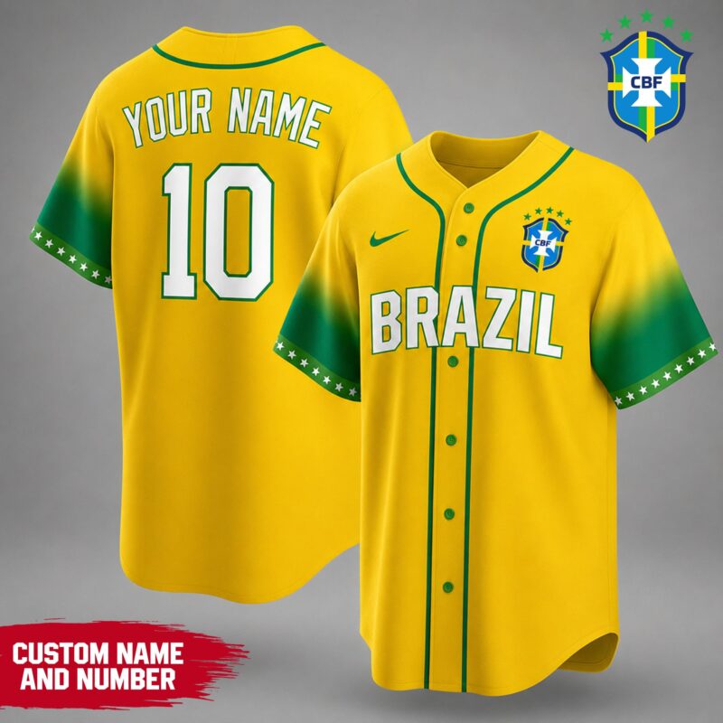 Brazil , Premium Wc26 Team Pride Jersey Shirt - Image 2