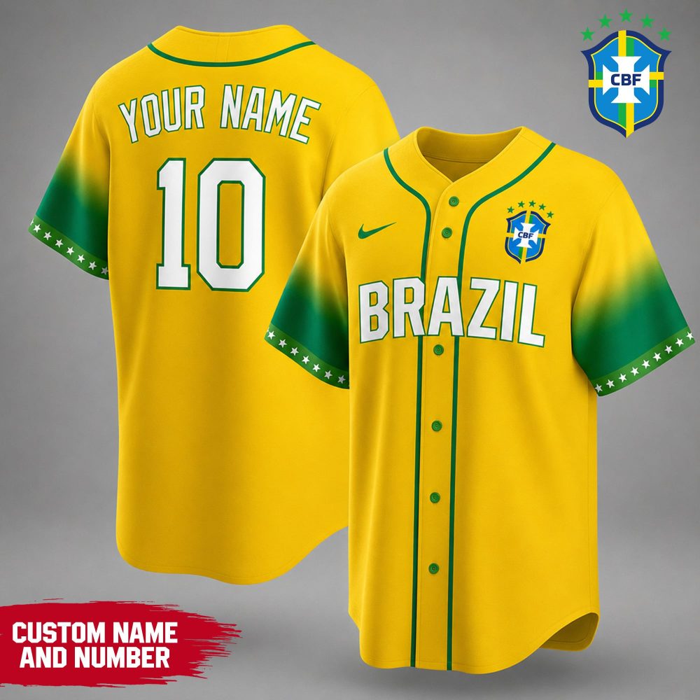 Brazil , Premium Wc26 Team Pride Jersey Shirt