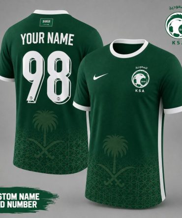 Saudi Arabia , Premium Wc26 National Team Inspired Custom 3D Shirt