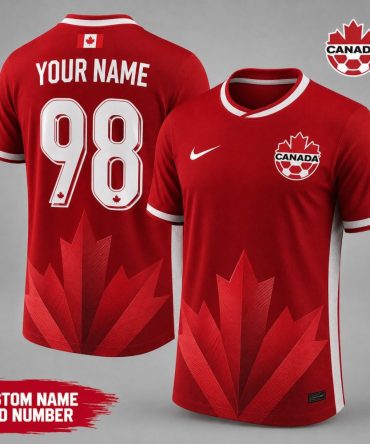 Canada , Premium Wc26 National Team Inspired Custom 3D Shirt
