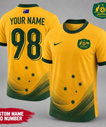 Australia , Premium Wc26 National Team Inspired Custom 3D Shirt