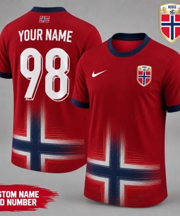 Norway , Premium Wc26 National Team Inspired Custom 3D Shirt
