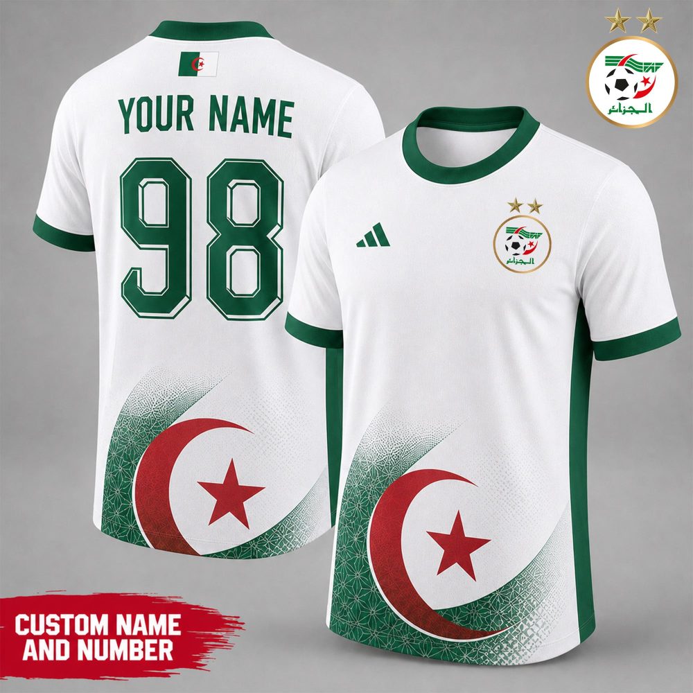 Algeria , Premium Wc26 National Team Inspired Custom 3D Shirt