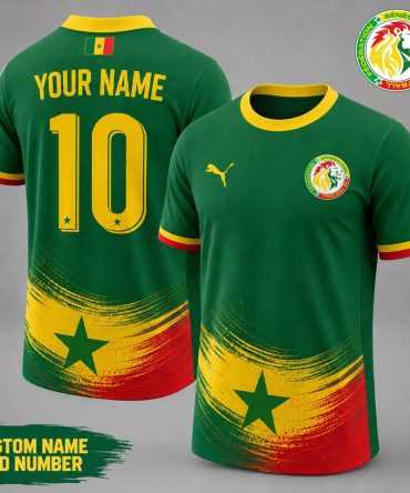 Senegal , Premium Wc26 National Team Inspired Custom 3D Shirt