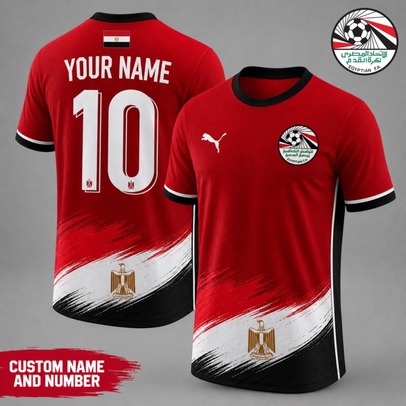 Egypt , Premium Wc26 National Team Inspired Custom 3D Shirt - Image 2