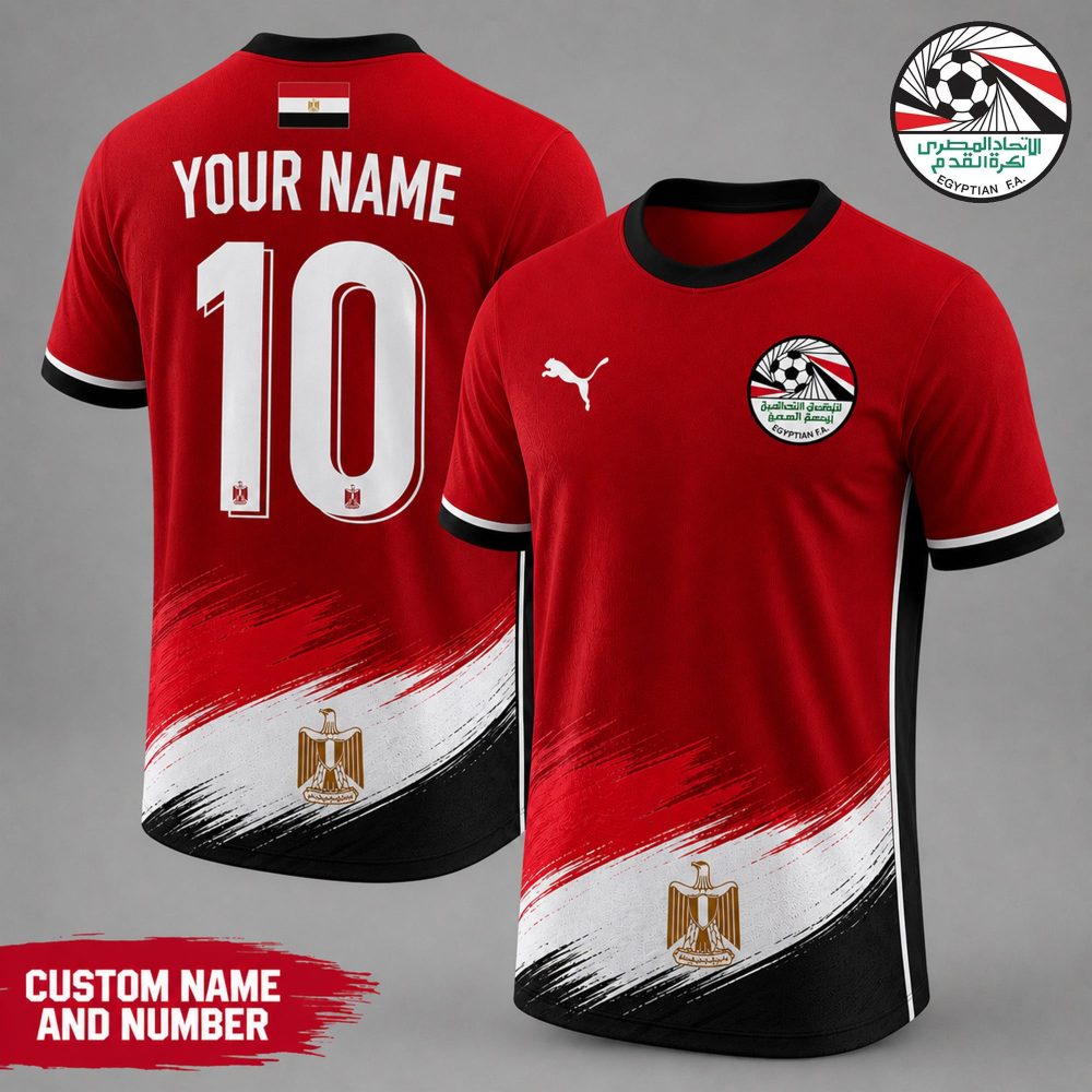 Egypt , Premium Wc26 National Team Inspired Custom 3D Shirt
