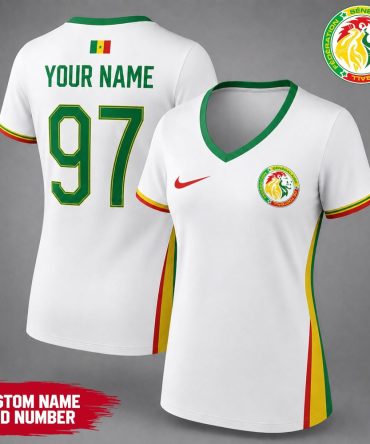 Senegal , Premium Wc26 Team Pride Unisex V-Neck Shirt