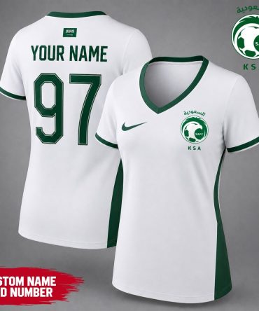 Saudi Arabia , Premium Wc26 Team Pride Unisex V-Neck Shirt